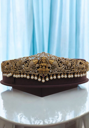 Stunning GJ polish hip belt with goddess motive